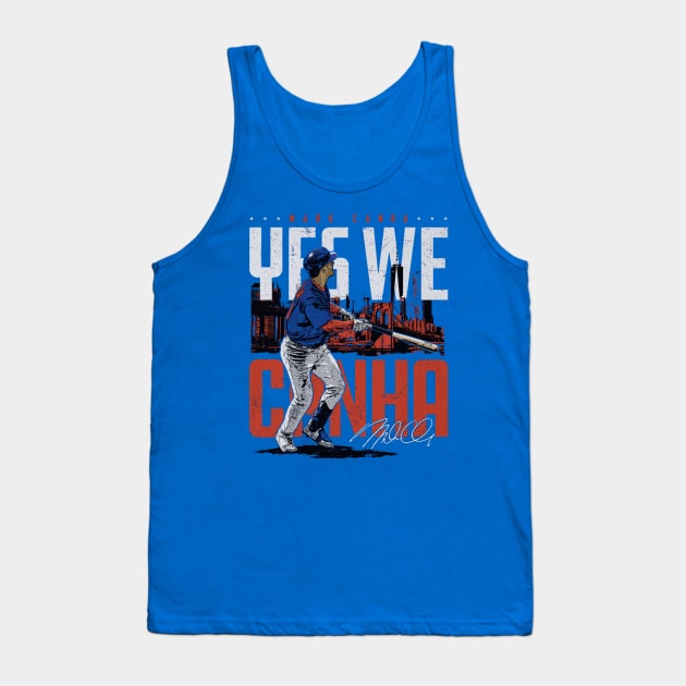 Mark Canha New York M Yes We Canha Tank Top by Jesse Gorrell